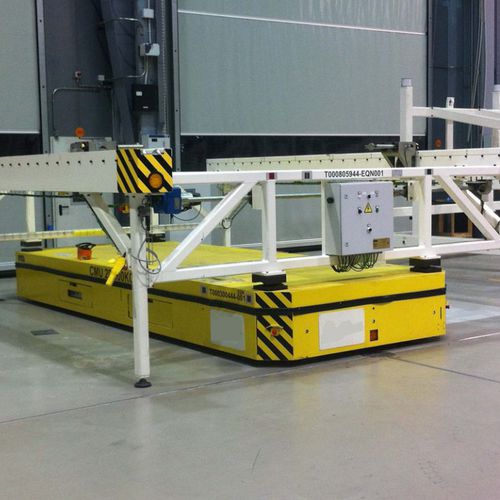 Veicolo a guida automatica per movimentazione - DTA - per carichi pesanti / multidirezionale