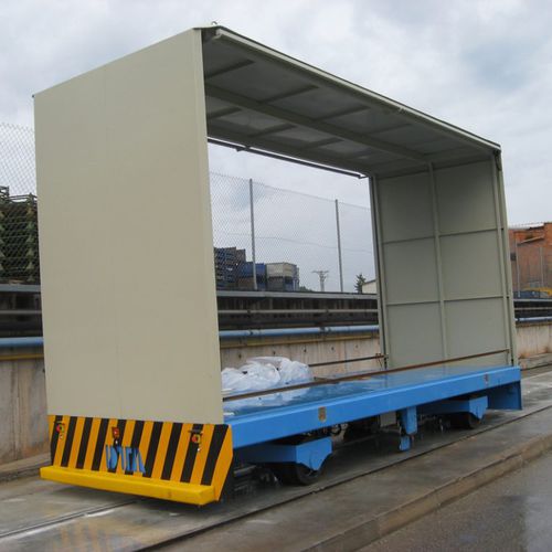 Veicolo a guida automatica per movimentazione - DTA - elettrico / omnidirezionale