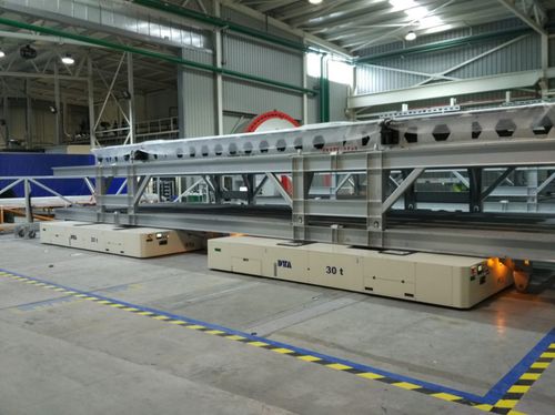 Veicolo a guida automatica per movimentazione - DTA - per carichi pesanti
