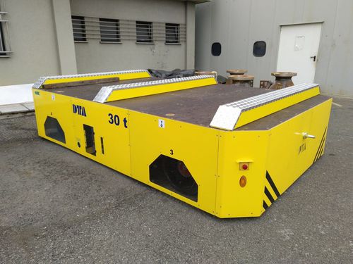 Carrello automotore elettrico - DTA - a 2 assi / per carichi pesanti
