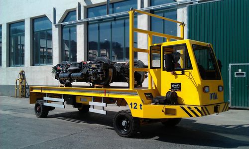 Camion a piattaforma - DTA - a 2 assi / elettrico