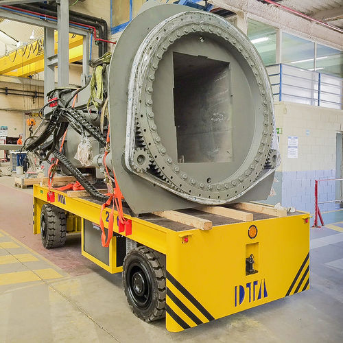 Carrello automotore elettrico - DTA - a 2 assi / per carichi pesanti
