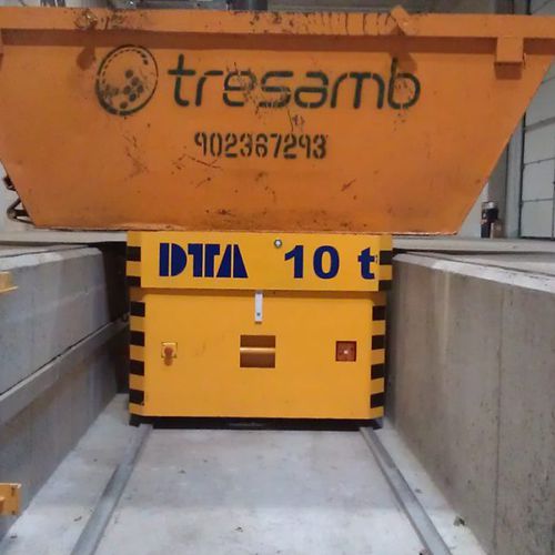 Carrello automotore elettrico - DTA - su guida di scorrimento