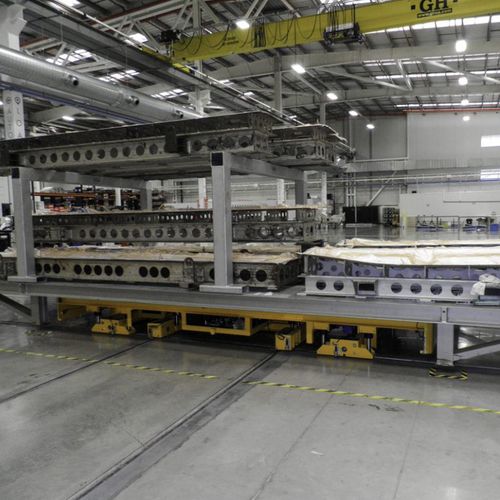 Carrello automotore elettrico - DTA - per carichi pesanti / su guida di scorrimento