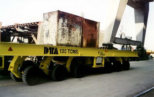 Carrello automotore con motore diesel - DTA - a 6 assi / per carichi pesanti / per le costruzioni navali