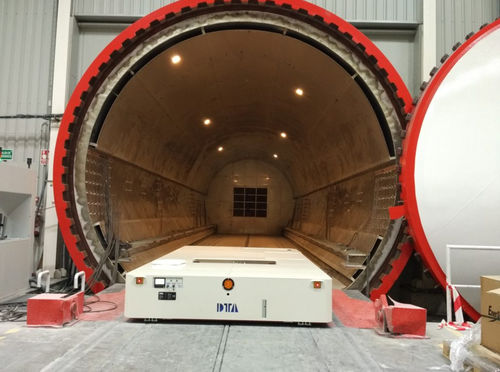AGV per carichi pesanti - DTA - a guida laser / a navigazione magnetica / con guida ottica