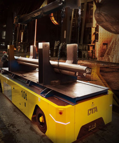 Carrello automotore elettrico - DTA - per carichi pesanti / elevabile / multidirezionale