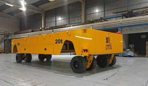 Carrello automotore elettrico - DTA - a batteria / per carichi pesanti / elevabile