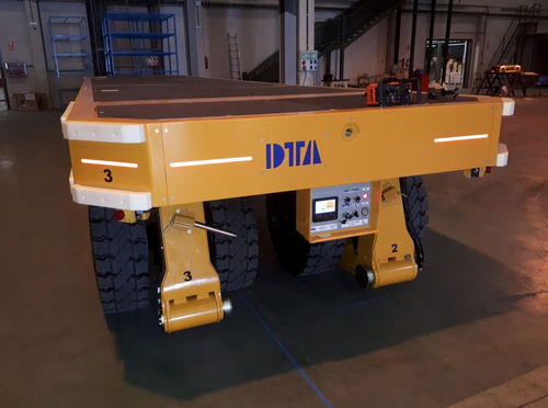 Carrello automotore elettrico - DTA - per carichi pesanti / elevabile / multidirezionale