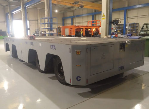 Carrello automotore elettrico - DTA - per carichi pesanti / modulare / da esterno