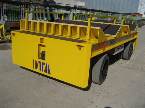 Carrello automotore elettrico - DTA - per carichi pesanti / elevabile / multidirezionale