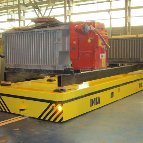 Veicolo a guida automatica per movimentazione - DTA - per carichi pesanti / con guida ottica / multidirezionale