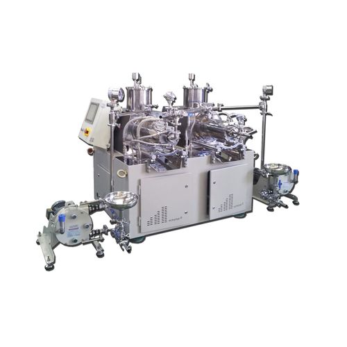 Mulino a dischi - DSHM-MM series - DAESUNG CHEMICAL MACHINERY IND.CO. - orizzontale / compatto / ultrafine