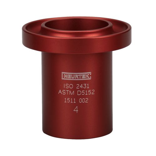 Coppa di viscosità ISO 2431 - 02019 series - NEURTEK - in alluminio anodizzato / certificata