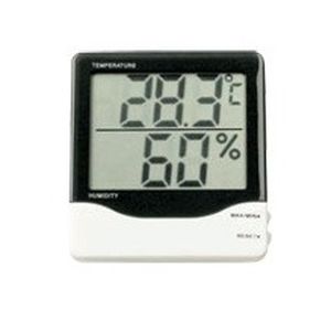 Termo-igrometro per aria - HE-0203010 series - NEURTEK - con display LCD / con montaggio a parete / temperatura