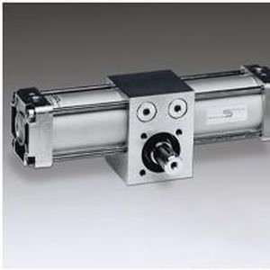 Cilindro pneumatico - DSO series - LECQ EQUIPEMENT - rotativo / con pignone e cremagliera / a doppio effetto