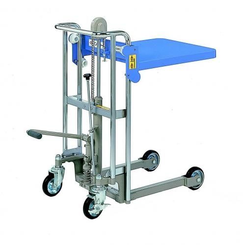 Accatastatore manuale - LECQ EQUIPEMENT - a timone con guida da terra