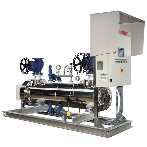 Riscaldatore di vapore - RVE - ATTSU TERMICA S.L. - a circolazione / elettrico / per alte temperature