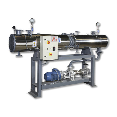 Scambiatore di calore tubolare - IAL - ATTSU TERMICA S.L. - liquido/liquido / mini / per caldaia a fluido termico