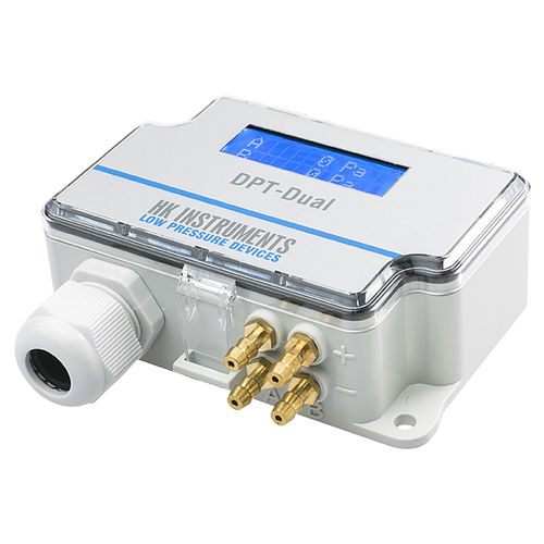 Trasmettitore di pressione differenziale - DPT-Dual-MOD  - HK INSTRUMENTS - in silicio / piezoresistivo / MEMS