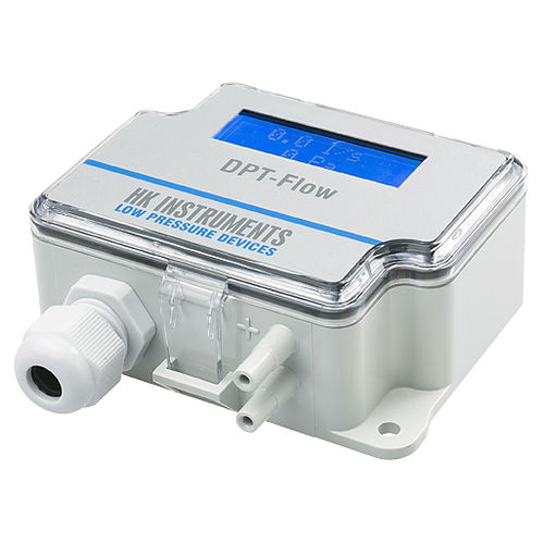 Trasmettitore di portata a pressione differenziale - DPT-Flow  - HK INSTRUMENTS - volumetrico / d'aria / per HVAC