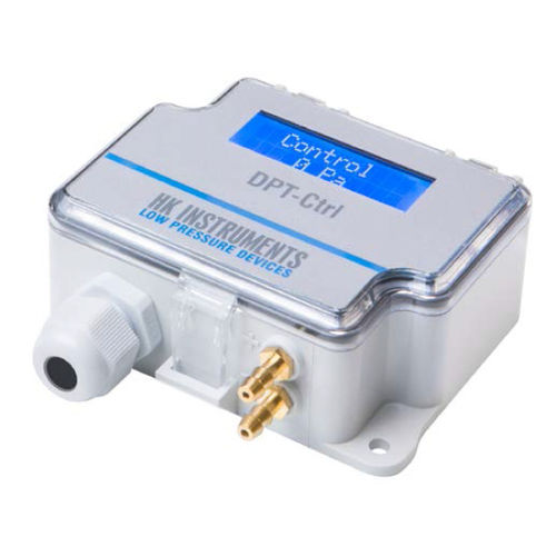 Controllore di pressione per HVAC - DPT-Ctrl  - HK INSTRUMENTS - di portata / regolabile / con trasmettitore