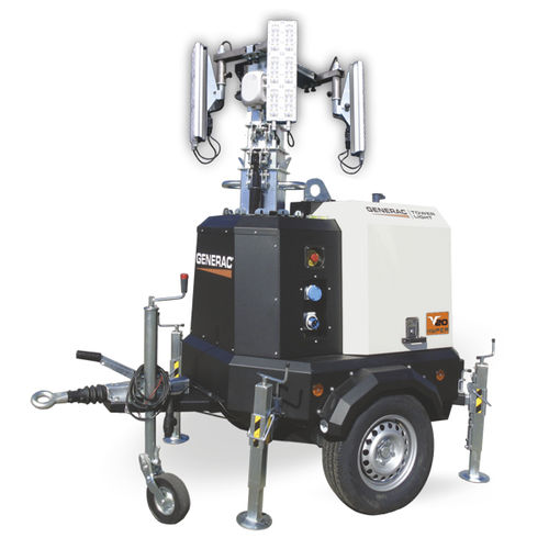 Torre faro LED - V20 Hyper - Generac Mobile (PR Industrial Srl) - con motore diesel