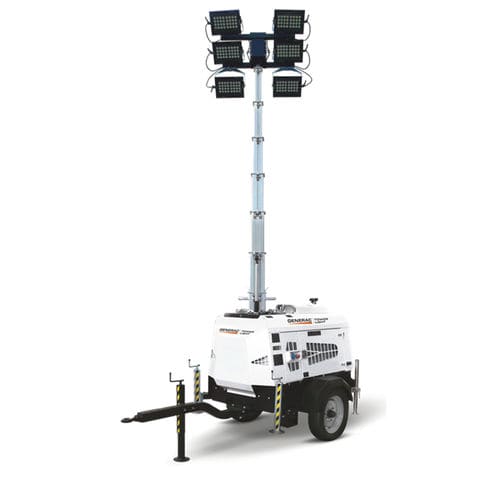 Torre faro LED - VT-Mine - Generac Mobile (PR Industrial Srl) - con motore diesel
