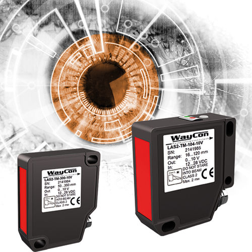 Sensore di spostamento lineare - LAS2-TM - WayCon Positionsmesstechnik GmbH - senza contatto / laser / ottico