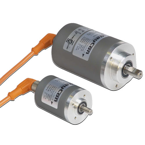 Encoder rotativo assoluto - WP  - WayCon Positionsmesstechnik GmbH - potenziometrico / ad albero pieno / multigiro