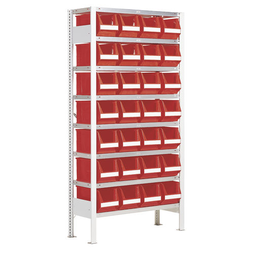Scaffalatura da officina - SB GR 3/28 - Lockweiler Plastic Werke GmbH - con ripiani / per scatole