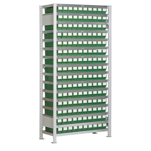 Scaffalatura da officina - LB GR 3/150 - Lockweiler Plastic Werke GmbH - con ripiani / per strumentazioni