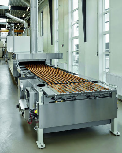 Nastro trasportatore perforato - Berndorf Band Group - in acciaio al carbonio / omogeneo / per l'industria agroalimentare