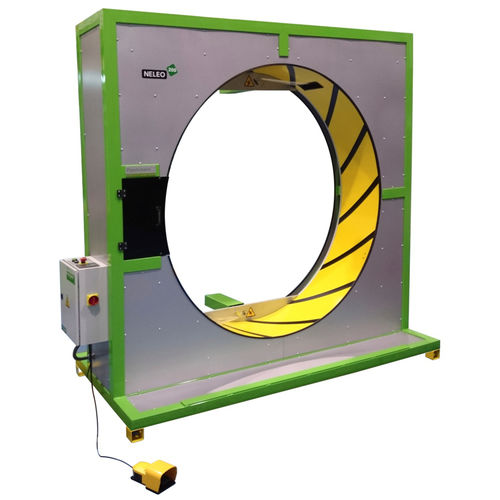 Avvolgitrice fasciapallet orbitale - NELEO 200 - Plasticband S.A. - automatica / per porte e finestre / per mobile