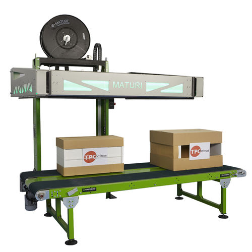 Reggiatrice automatica - e·MATURI 1400 banda - Plasticband S.A. - orizzontale