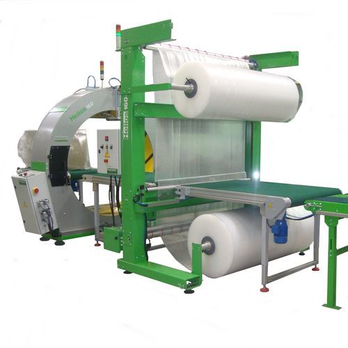 Distributore per pluriball - HELIOS  - Plasticband S.A. - per pellicole in espanso / per polietilene / automatico