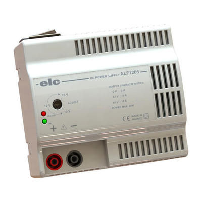Alimentatore elettrico da tavolo - ALF1205 - ELC construction électronique - AC/DC / ad uscita semplice / regolato