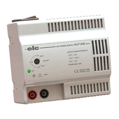 Alimentatore elettrico da tavolo - ALF1202 - ELC construction électronique - a parete / AC/DC / ad uscita semplice