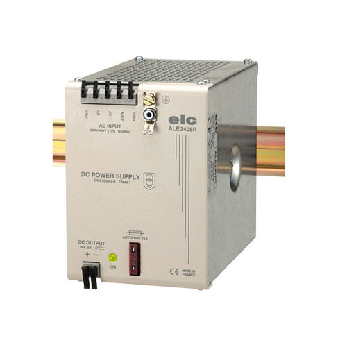 Alimentatore elettrico su guida DIN - ALE2405R - ELC construction électronique - AC/DC / ad uscita semplice / filtrato