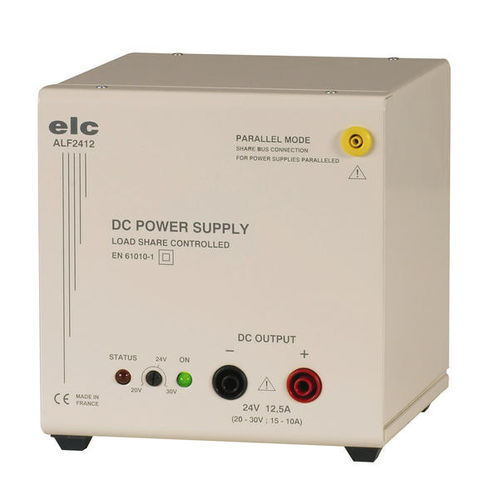 Alimentatore elettrico da terra - ALF2412 - ELC construction électronique - da tavolo / AC/DC / ad uscita semplice