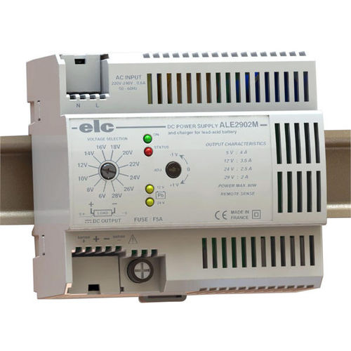Alimentatore elettrico su guida DIN - ALE2902M - ELC construction électronique - AC/DC / ad uscita semplice / regolato