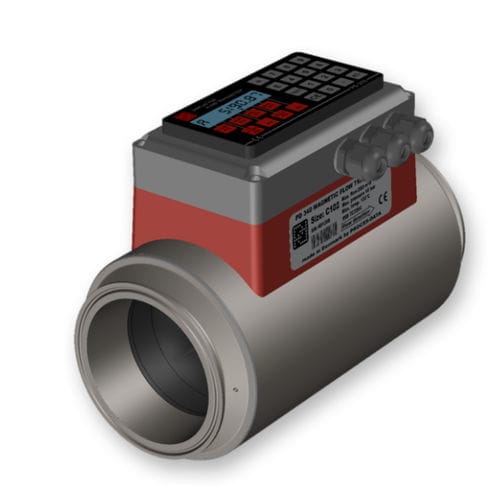 Trasmettitore di portata volumetrico - PD340 C102 - PROCES-DATA A/S - per liquido / compatto / ad alta precisione