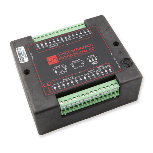 Modulo I/O digitale - PD3120  - PROCES-DATA A/S - per bus di campo / a 16 I/O / distribuito