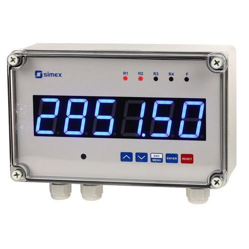 Tachimetro senza contatto - STI-638 series - SIMEX Sp. z o.o. - per montaggio su pannello / con display LED