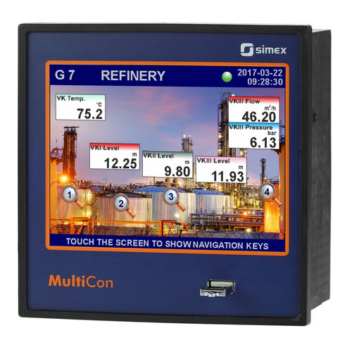 HMI touch screen - MultiCon CMC-141 - SIMEX Sp. z o.o. - ad incastro / con scatola / compatto