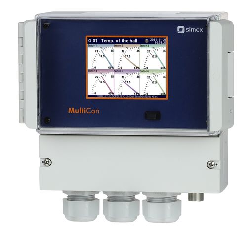 Misuratore di portata ad ultrasuoni - MultiCon CMC-N16 - SIMEX Sp. z o.o. - volumetrico / per liquidi / per gas