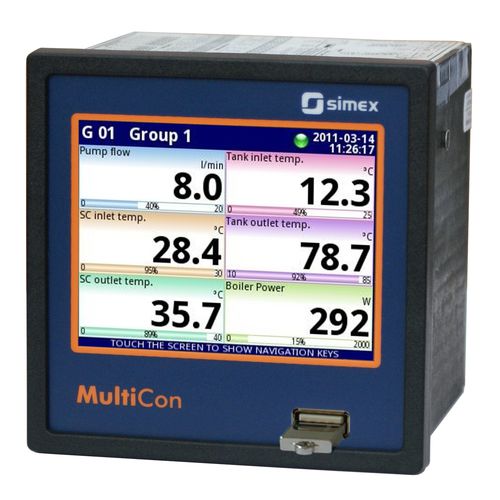 Indicatore e controllore di temperatura - MultiCon CMC-141 - SIMEX Sp. z o.o. - universale / di pressione / di corrente