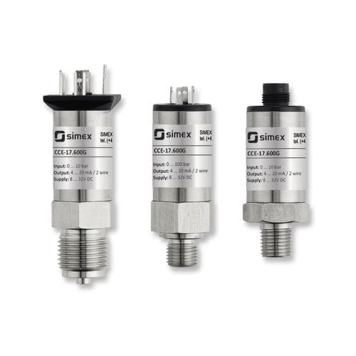 Trasmettitore di pressione per ambienti difficili - CCE-17.600G series - SIMEX Sp. z o.o. - assoluta / a membrana / 4-20 mA