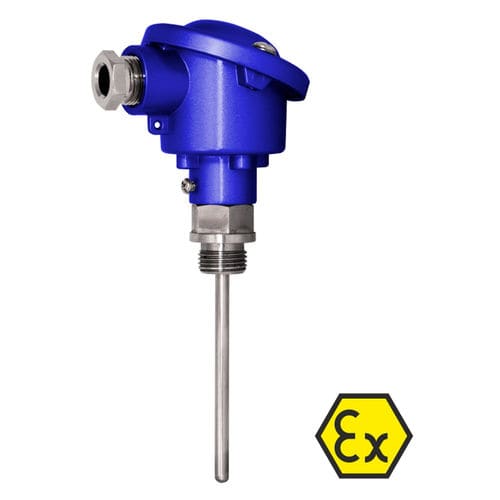 Sensore di temperatura a sicurezza intrinseca -  SCT100-Exi  - SIMEX Sp. z o.o. - a termocoppia tipo K / a termocoppia tipo J / a termocoppia tipo T
