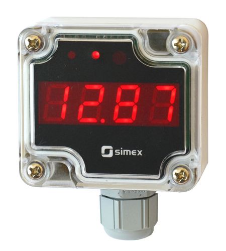 Indicatore di corrente - SWE-N55L series - SIMEX Sp. z o.o. - di processo / di temperatura / di tensione
